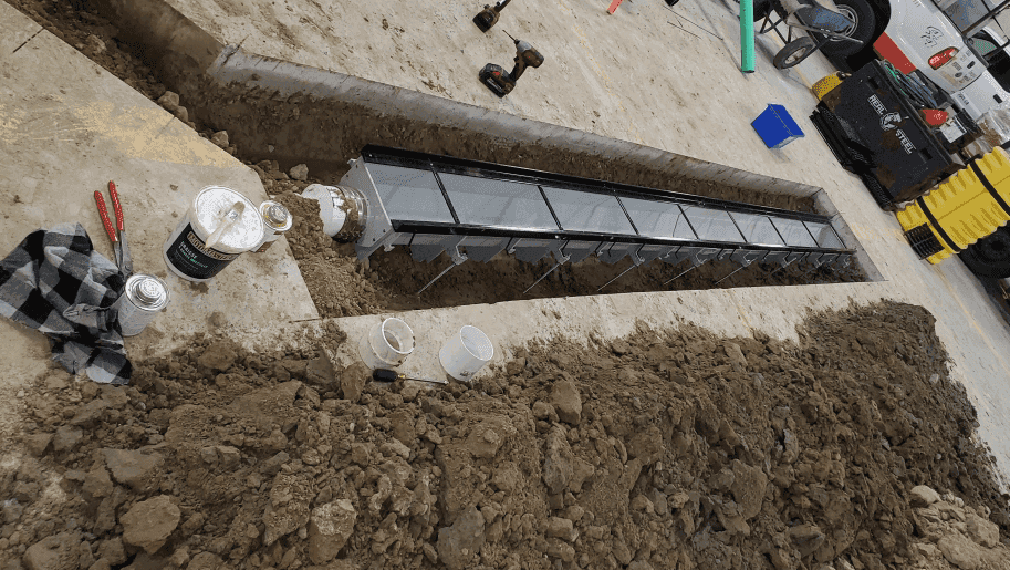 Commercial Drain Plumbing Installation