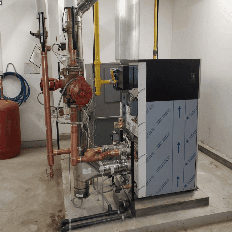 Commercial Heat Exchange Plumbing